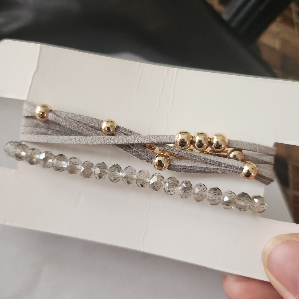 Kinsley Armelle wrap bracelets NEW - Picture 3 of 4